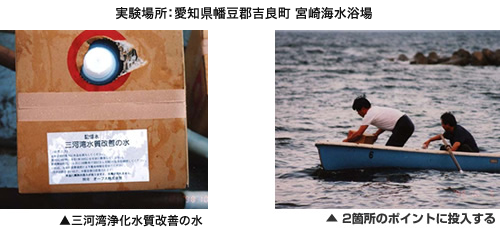 三河湾浄化水質改善の水